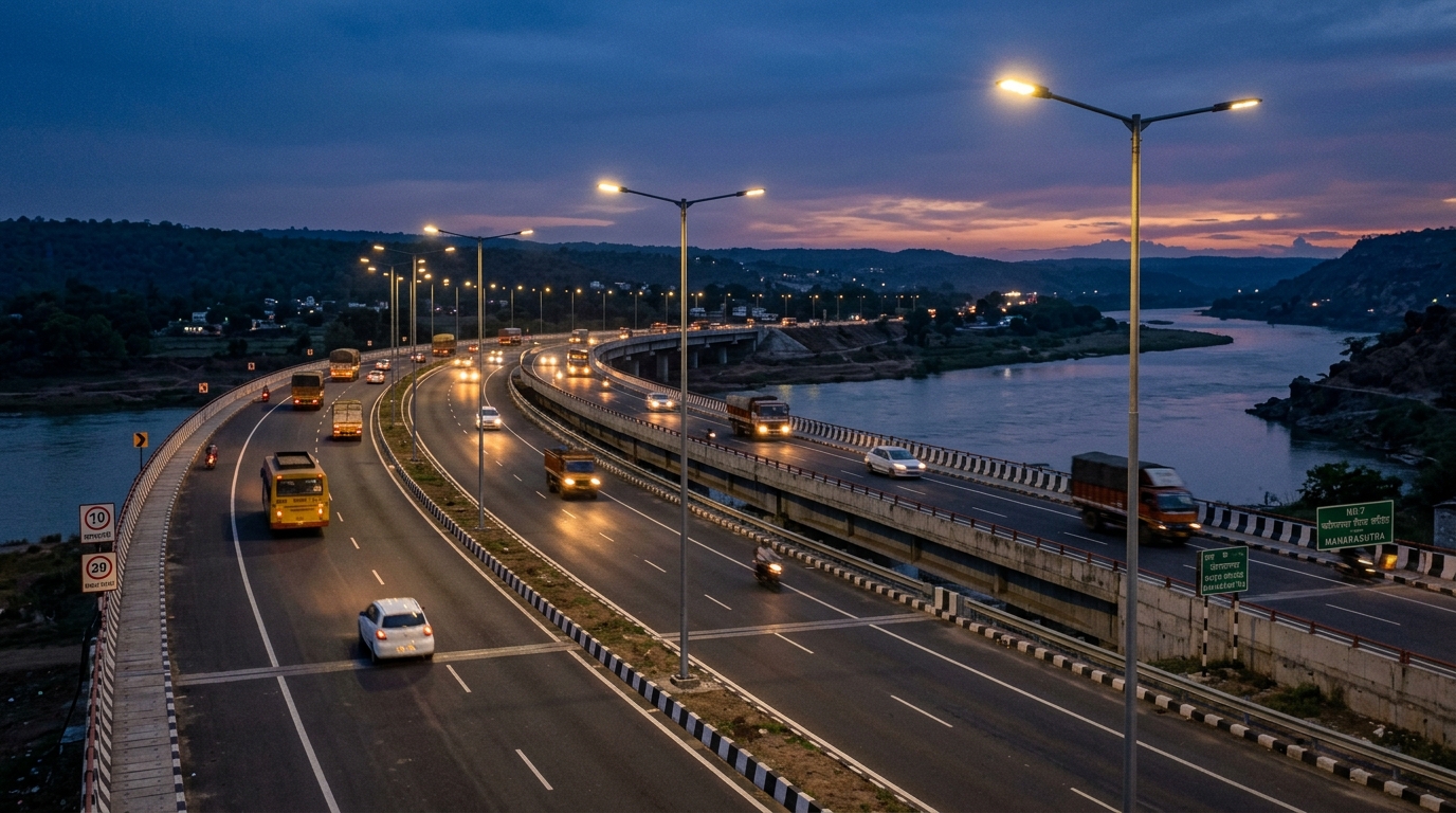 Cantonment Board Street Lighting Network, Kamptee NH-7